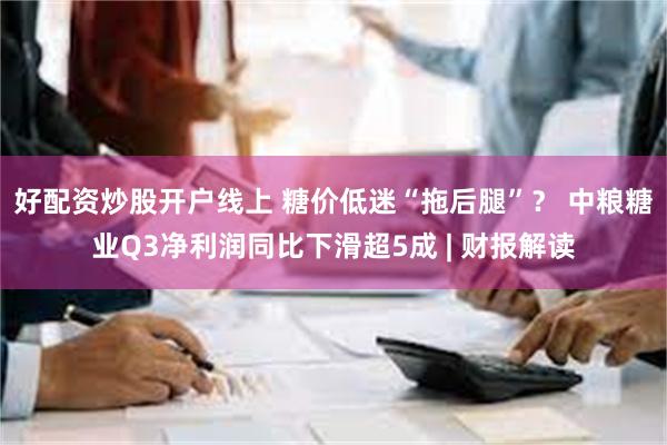 好配资炒股开户线上 糖价低迷“拖后腿”？ 中粮糖业Q3净利润同比下滑超5成 | 财报解读