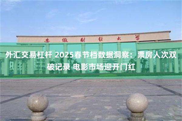 外汇交易杠杆 2025春节档数据洞察：票房人次双破记录 电影市场迎开门红